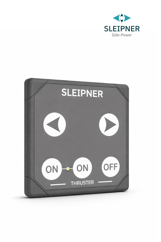 Bedienpanel mit Tipptasten für Sleipner® Bugstrahlruder, grau (8950 G)