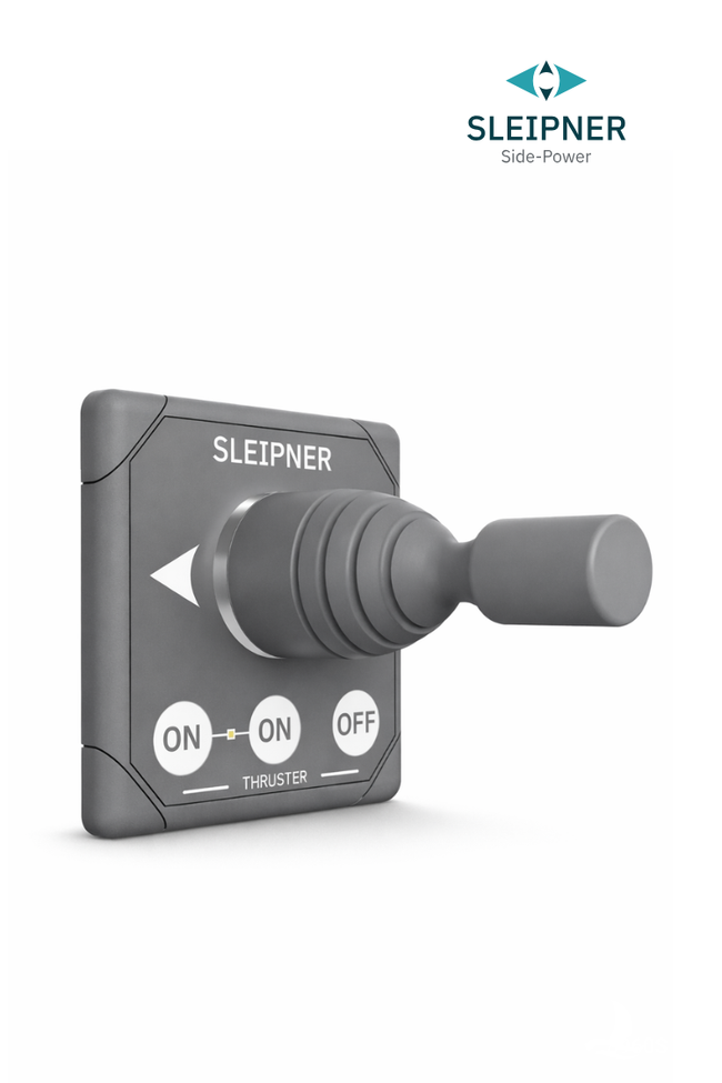 Single Joystick Bedienpanel für Sleipner® Bugstrahlruder, grau (8960 G)
