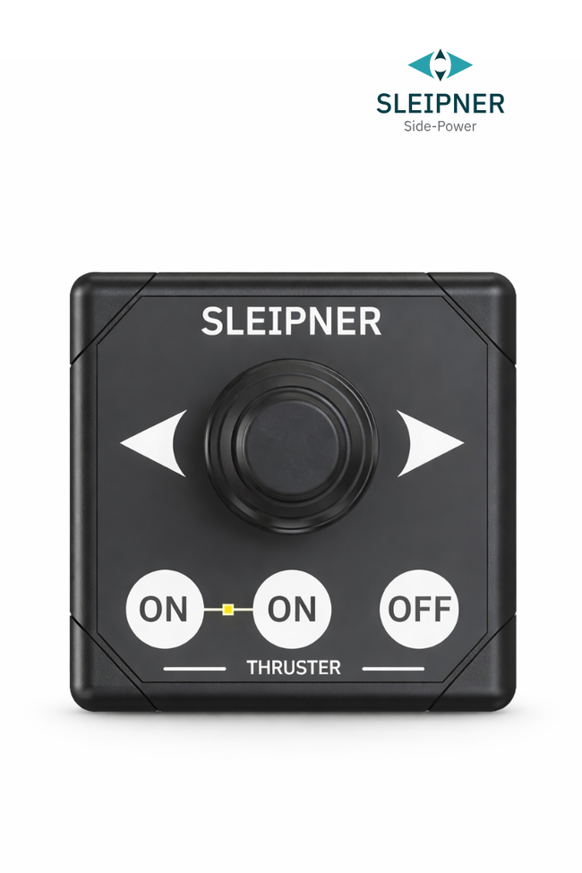 Single Joystick Bedienpanel für Sleipner® Bugstrahlruder, schwarz (8960 S)