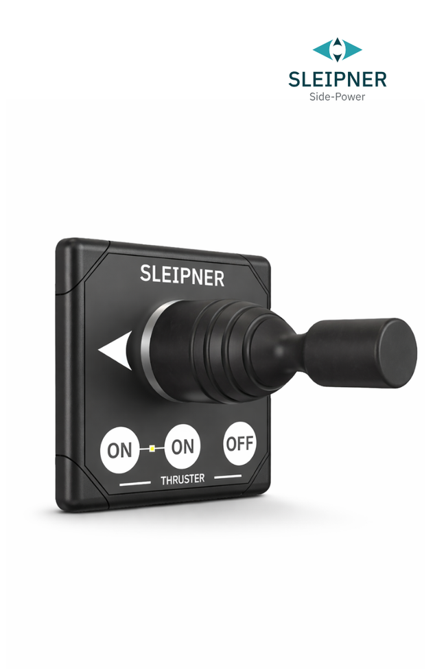 Single Joystick Bedienpanel für Sleipner® Bugstrahlruder, schwarz (8960 S)