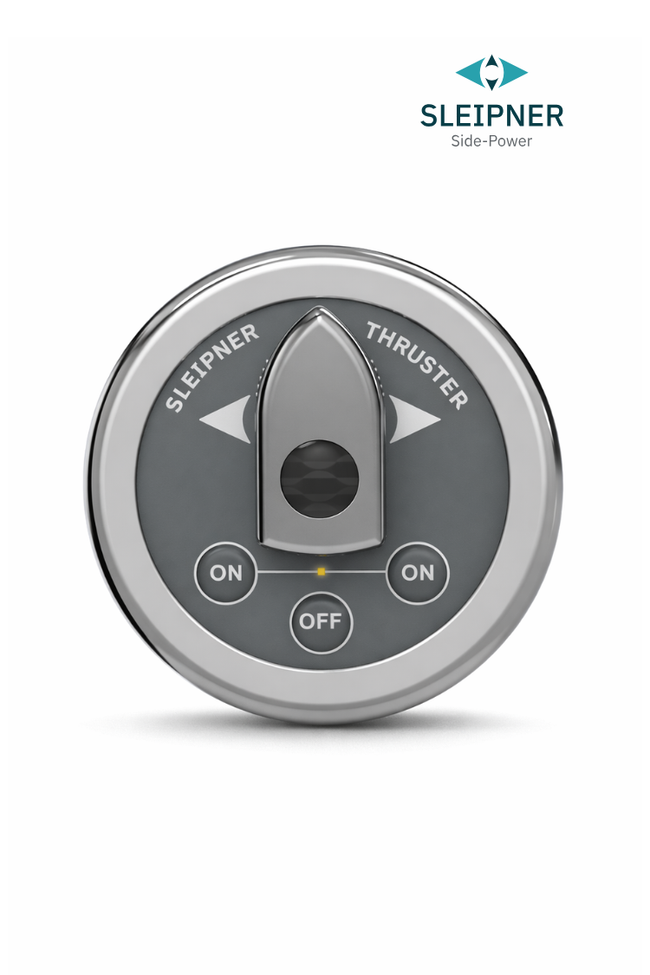 Bedienpanel rund mit Drehschalter für Sleipner® Bugstrahlruder (8965)
