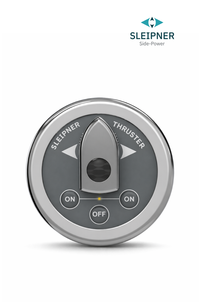 Bedienpanel rund mit Drehschalter für Sleipner® Bugstrahlruder (8965)