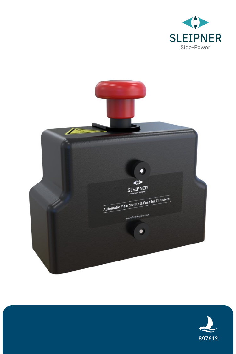 Sleipner® Automatischer Hauptschalter 12V, IP67, Ausführung für Benzinmotoren (897612-IP)