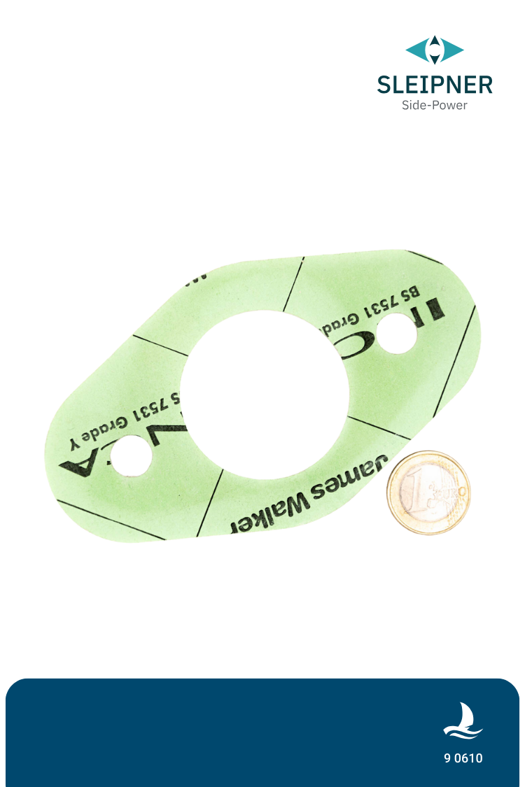 Dichtung zwischen Getriebe und Tunnel für Sleipner® SP125 (9 0610)