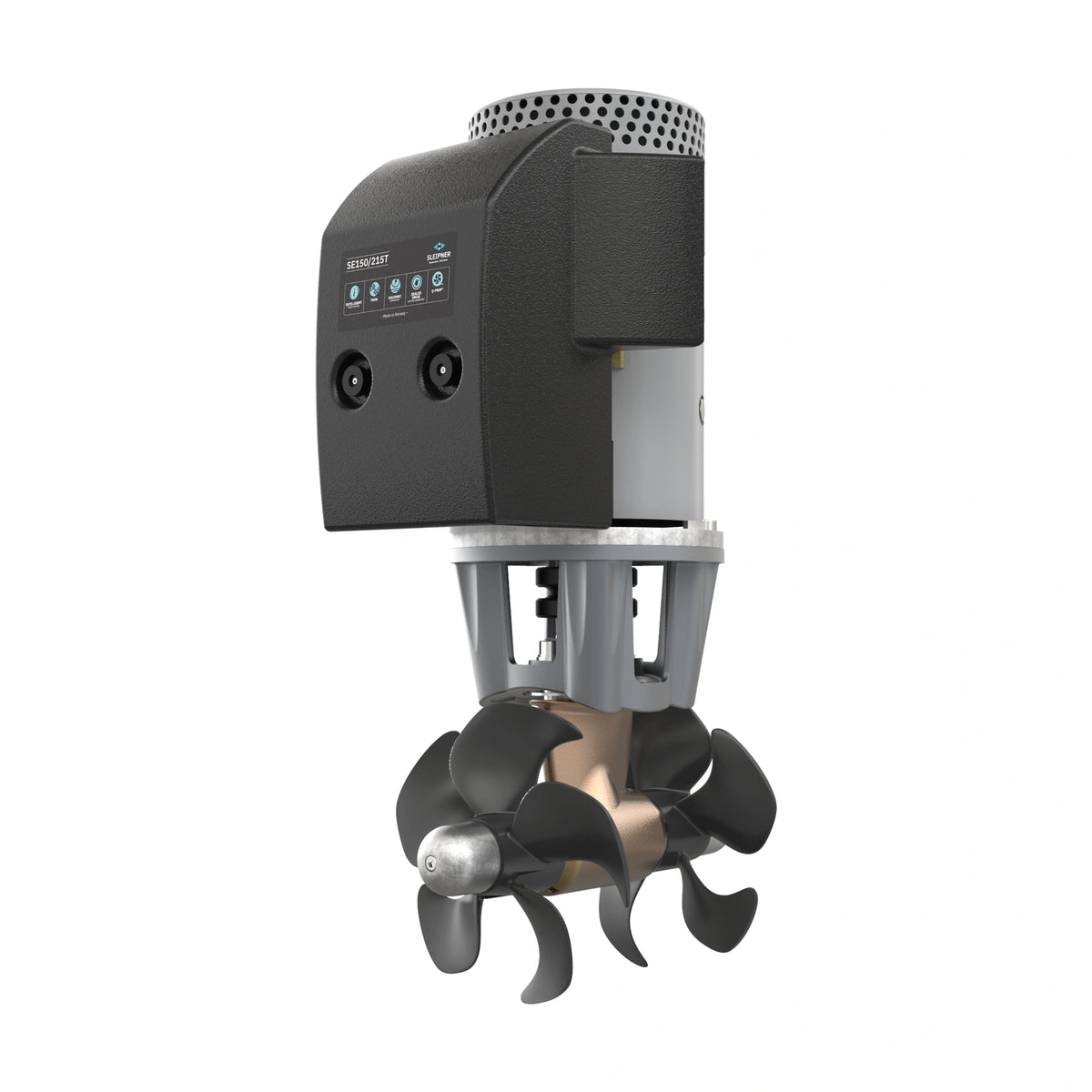 SE150 Bug/Heckstrahlruder in 24V für 215mm Tunnel (SE150/215T-24V) Side-Power / Sleipner® – Hauptansicht