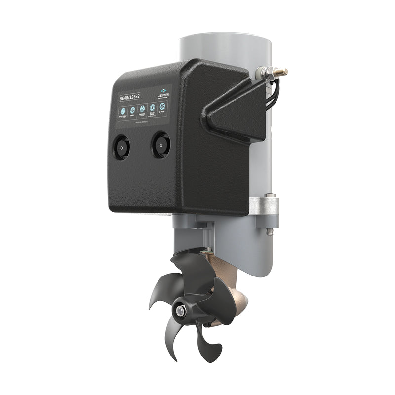 SE40 Bug/Heckstrahlruder in 12V für 125mm Tunnel (SE40/125S2) Side-Power / Sleipner® – Hauptansicht