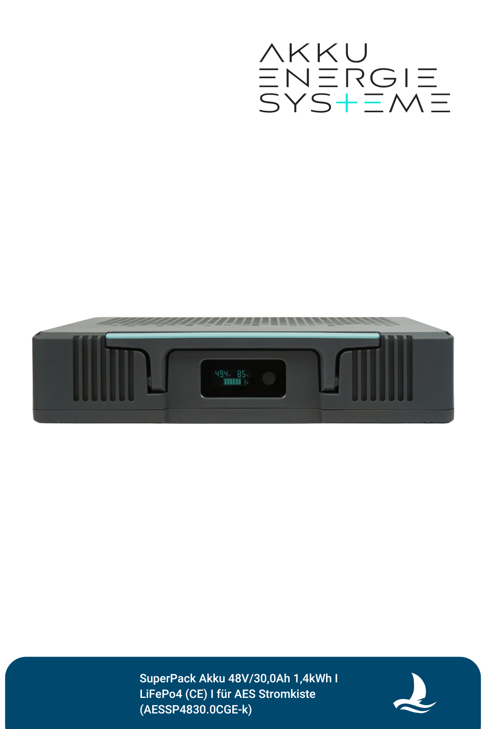 SuperPack Akku 48V/30,0Ah 1,4kWh I LiFePo4 (CE) I für AES Stromkiste