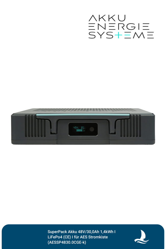 SuperPack Akku 48V/30,0Ah 1,4kWh I LiFePo4 (CE) I für AES Stromkiste