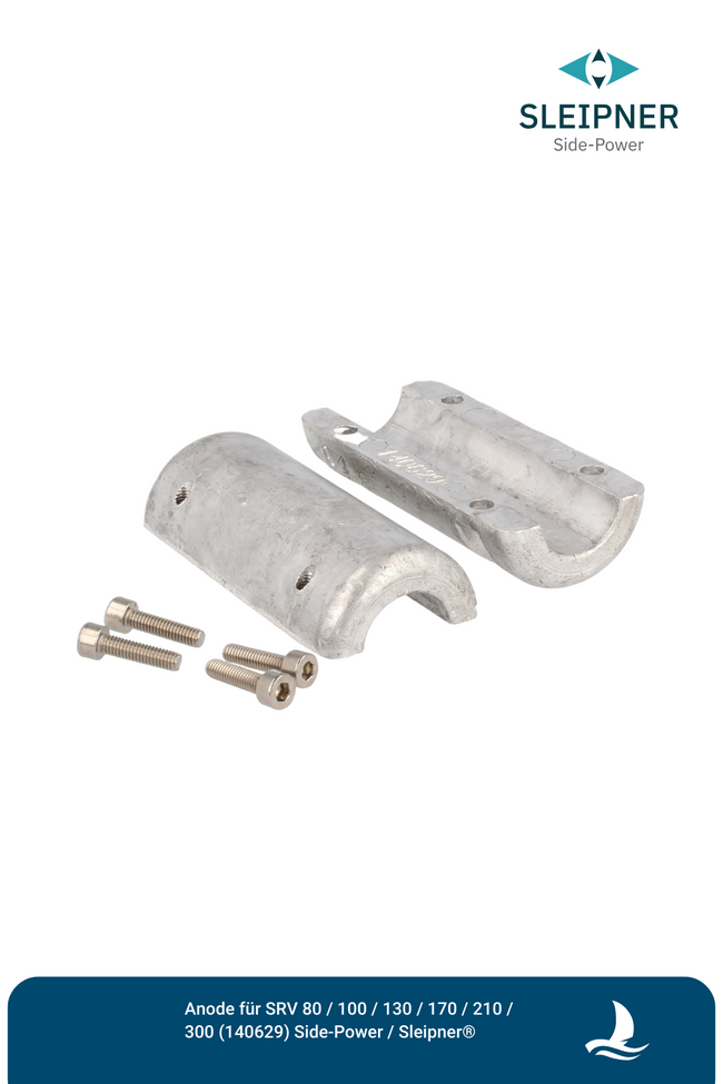 Anode Aluminium für Sleipner® SRV80 / SRV100 / SRV130 / SRV170 / SRV210 / SRV300 (140629)