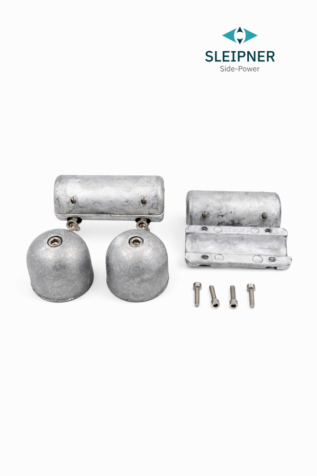 Anodenset Aluminium für Sleipner® SRV130 / SRV170 / SRV210 ausklappbar (AnodenSetSRV130-210)