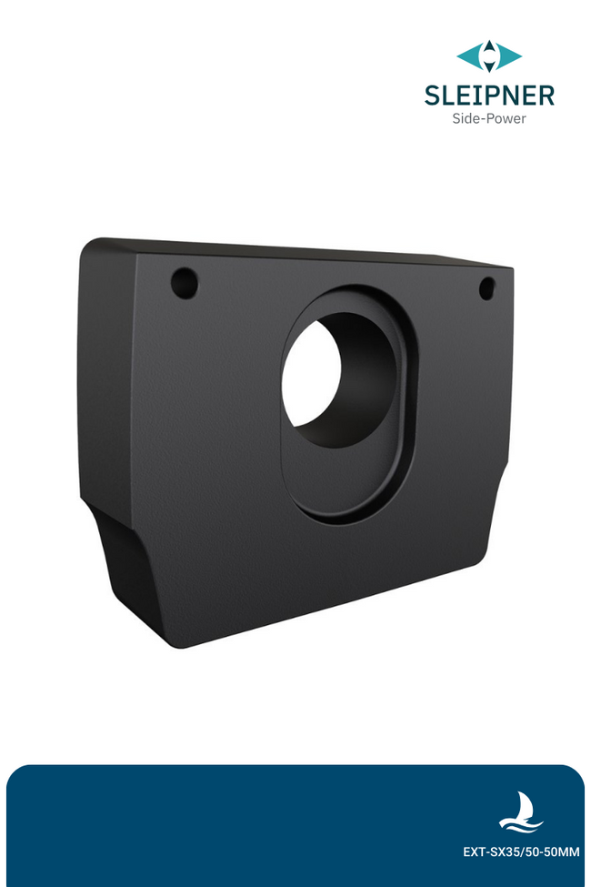 Distanzplatte (50mm) zwischen Anlage und Rumpf für Sleipner® Heckstrahlruder SX35 / SX50 (EXT-SX35/50-50mm)