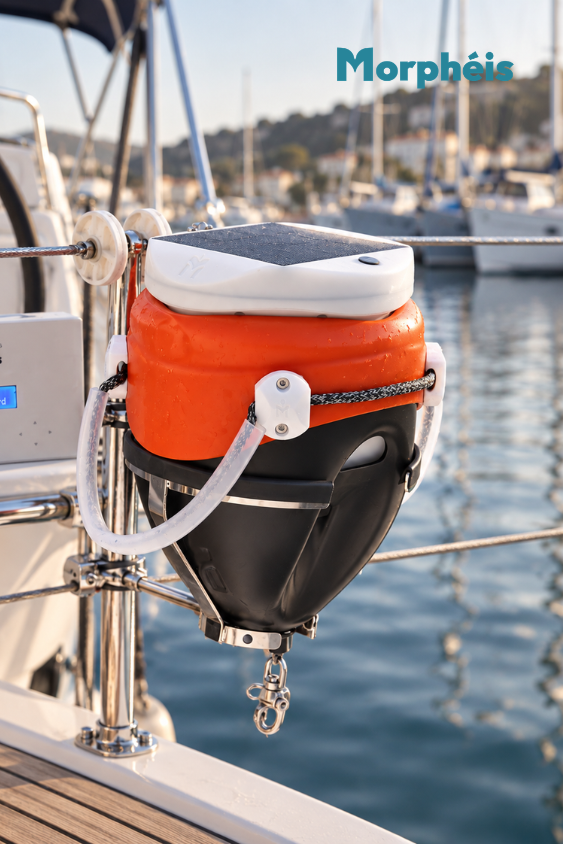 Morphéis® intelligente GPS-Ankerboje – Ankerüberwachung mit Solar, Alarm & SMS