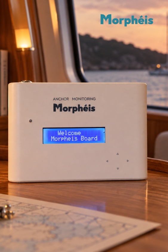Morphéis® intelligente GPS-Ankerboje – Ankerüberwachung mit Solar, Alarm & SMS