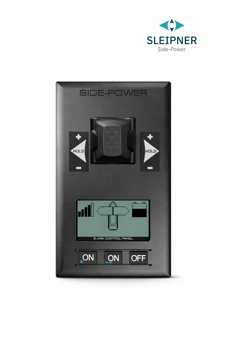 Single Joystick für Sleipner® Bugstrahlruder mit Proportionalsteuerung / S-Link™ / Hold-Funktion (PJC211)