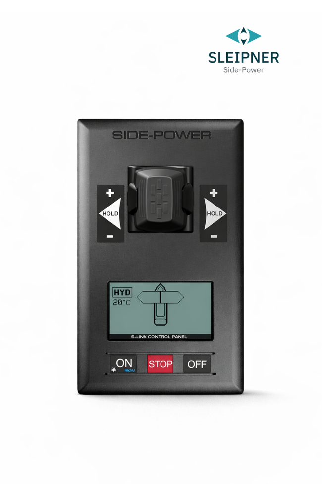Single Joystick für hydraulische Bugstrahlruder der Sleipner® SAC/SH-Serie / S-Link™ / Hold-Funktion (PJC221)
