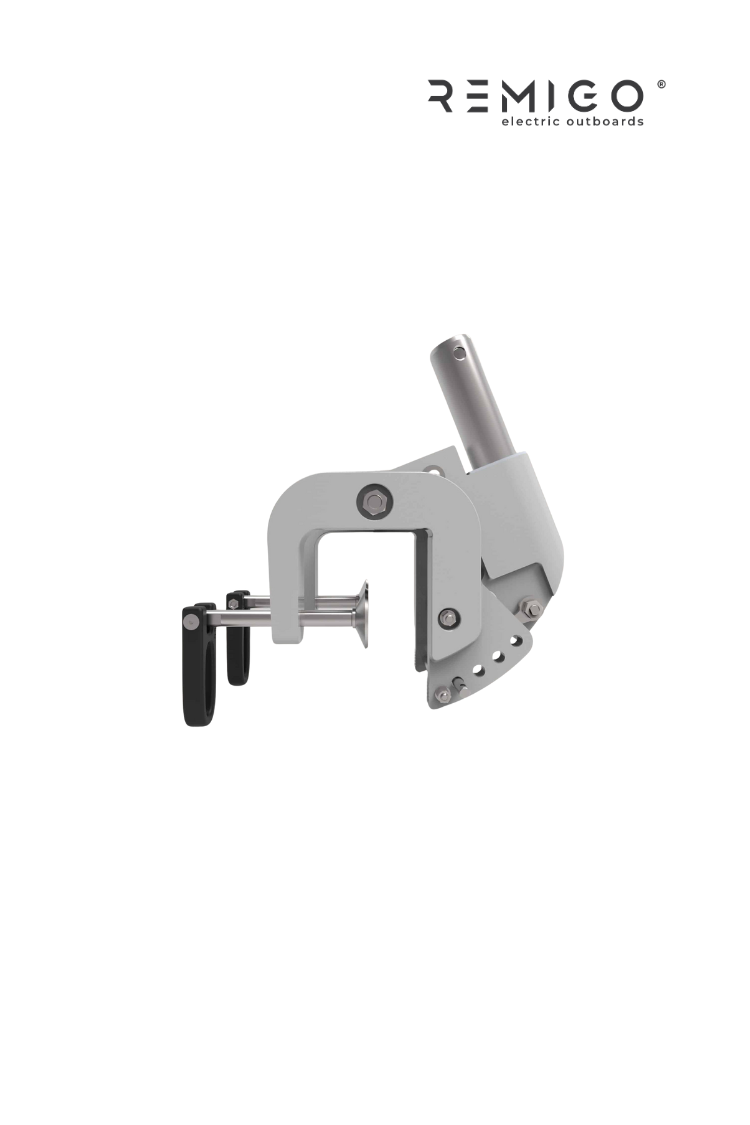 Remigo® Heckspiegelhalterung für RemigoOne / RemigoOne Neo E-Außenborder
