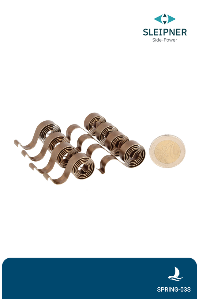 Kohlebürsten-Federn-Kit für SP95 / SP100 / SP125 / SP130 in 12V (SPRING-03S) Side-Power / Sleipner®