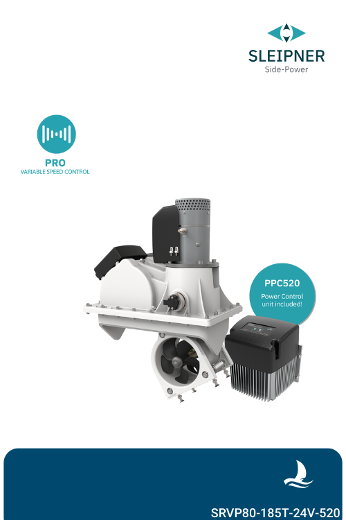 SRVP300 PRO Retractable bow/stern thruster
