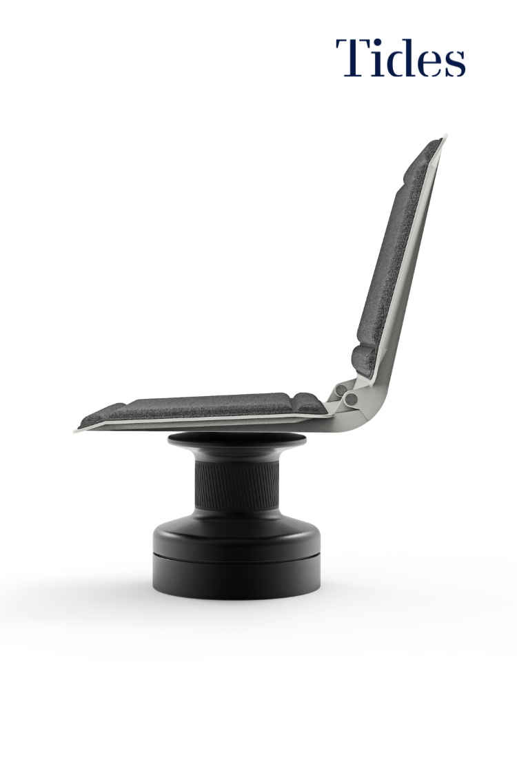 TIDES Winch Seat – Klappbarer Cockpitsitz für die Winsch