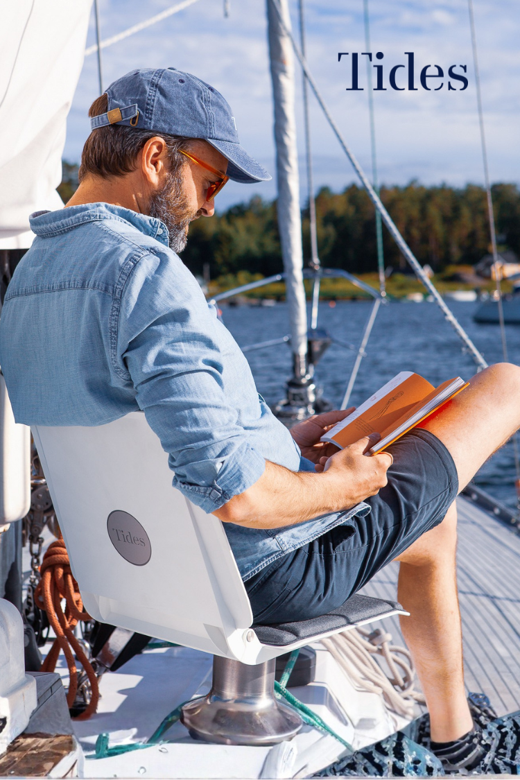 TIDES Winch Seat – Klappbarer Cockpitsitz für die Winsch