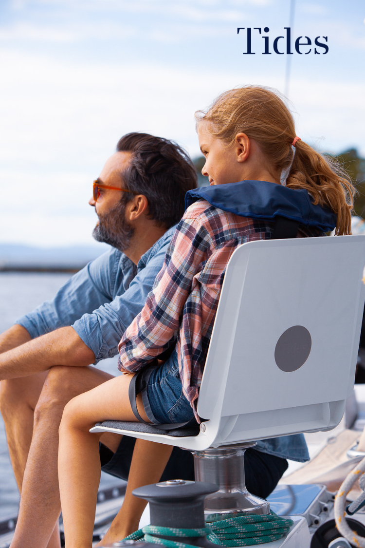 TIDES Winch Seat – Klappbarer Cockpitsitz für die Winsch