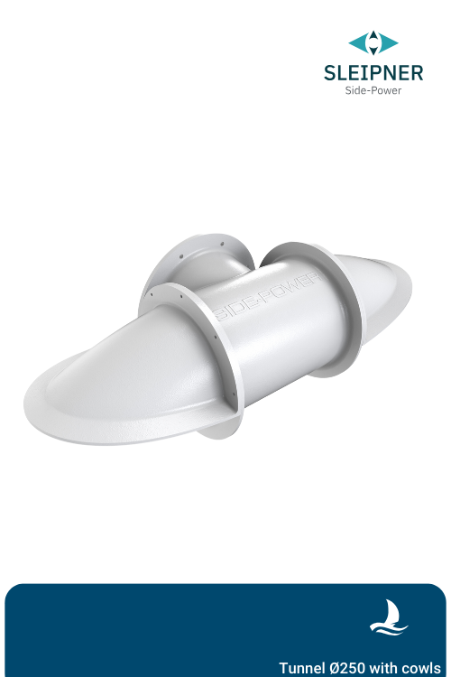 Strömungshauben für 250mm Hecktunnel SE130 / SE170 / SE210 / SH240  Side-Power / Sleipner®