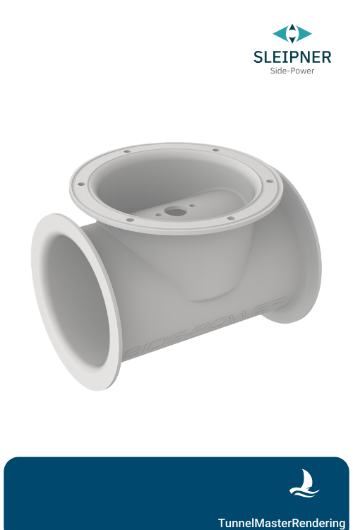 Hecktunnel-Montagesatz Ø125mm für Sleipner® Heckstrahlruder SE30 / SE40 (90124i)